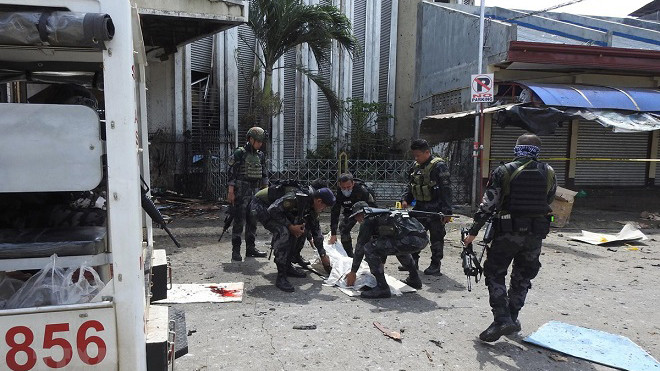 Việt Nam lên án mạnh mẽ vụ đánh bom khủng bố tại Philippines