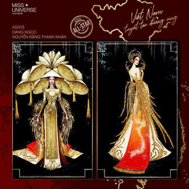 Lộ diện top 8 thiết kế trang phục dân tộc cho Khánh Vân tại Miss Universe 2020