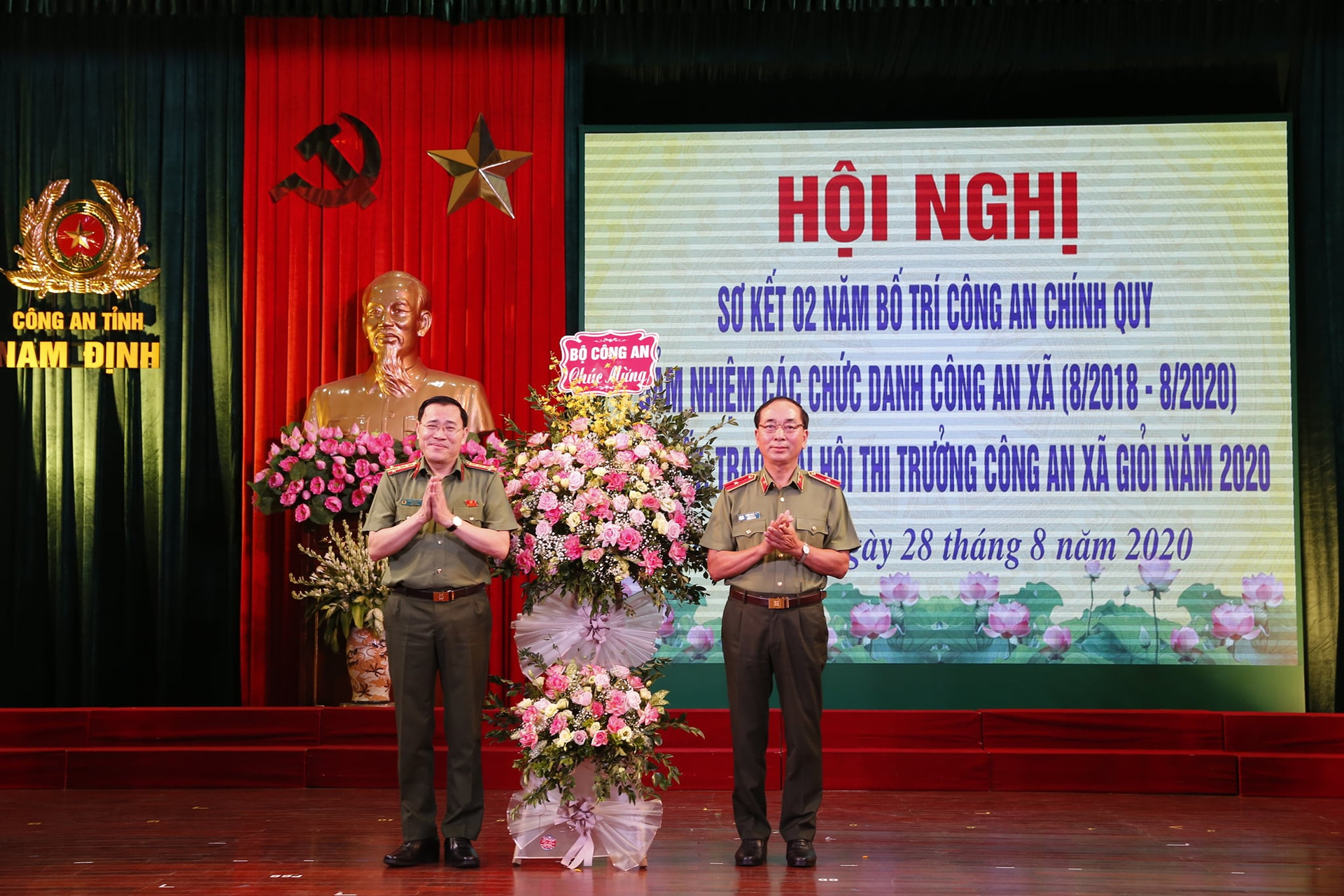 Công an tỉnh Nam Định: 100% Công an chính quy về xã góp phần hiệu quả công tác bảo đảm ANTT ở cơ sở
