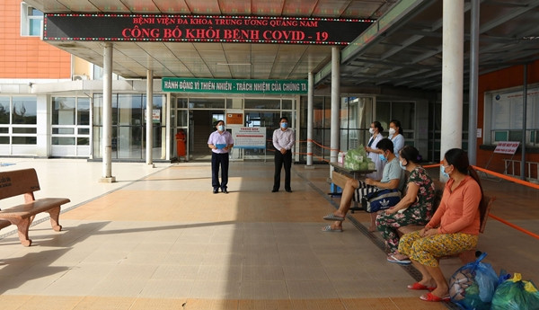 Thêm 10 bệnh nhân mắc Covid-19 ở Quảng Nam xuất viện