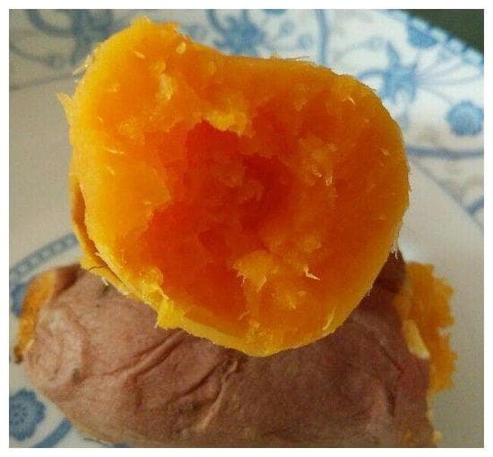 mẹo hấp khoai lang 5