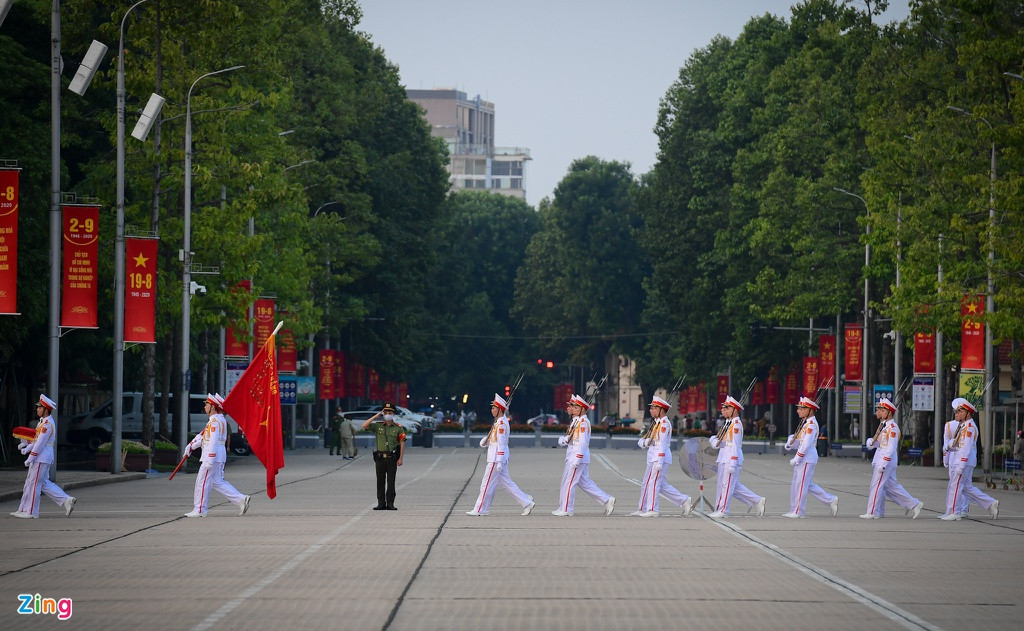 Xúc động, tự hào những hình ảnh thượng cờ mừng ngày Quốc khánh tại Quảng trường Ba Đình