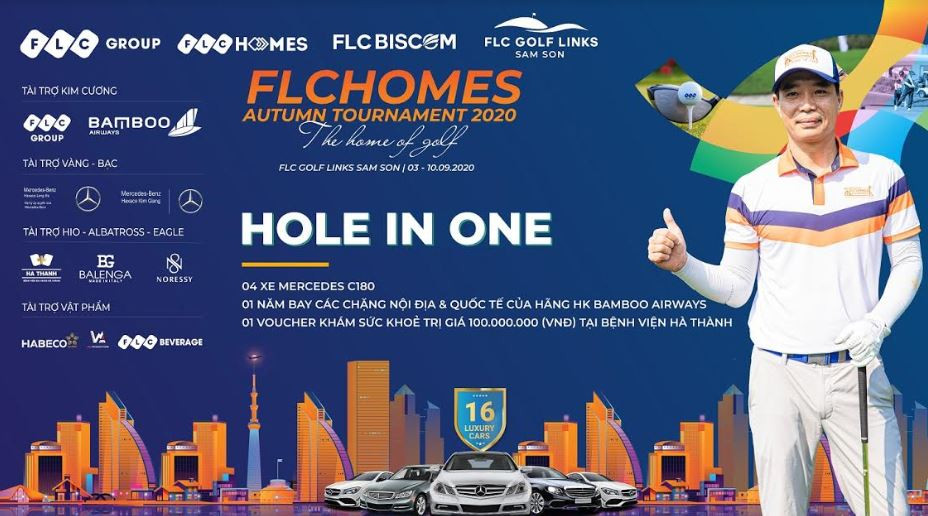 Giải Hole in One 10 tỷ đồng đầu tiên tại FLCHomes Autumn Tournament 2020 đã có chủ