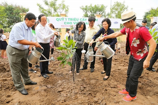 Quỹ 1 triệu cây xanh cho Việt Nam: lan tỏa tình yêu thiên nhiên, môi trường đến với học sinh