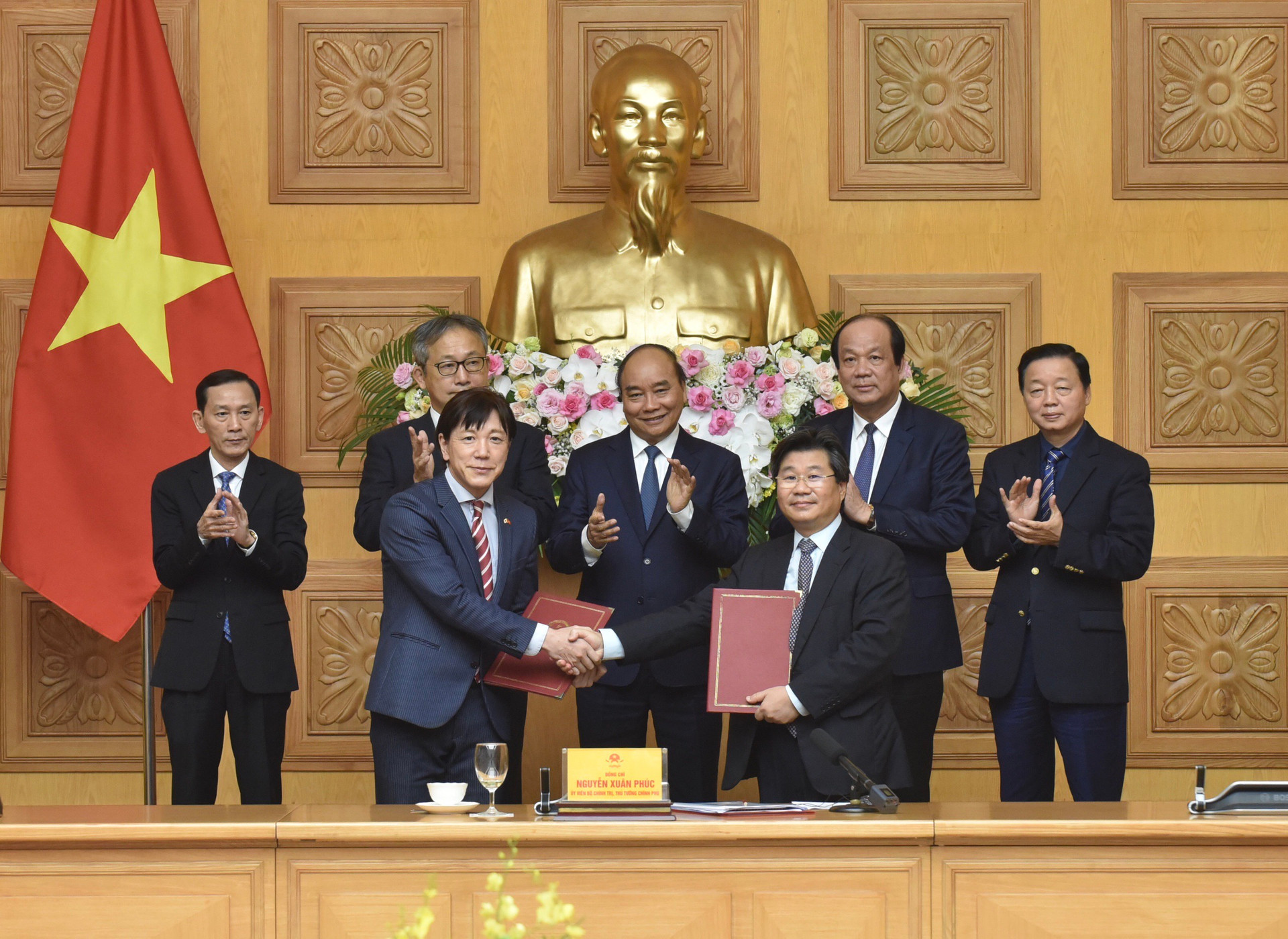 Thủ tướng Nguyễn Xuân Phúc làm việc, toạ đàm với các doanh nghiệp Nhật Bản