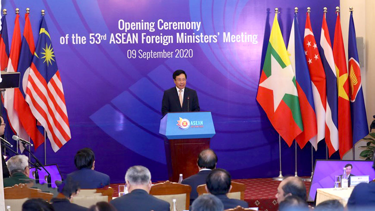 Hội nghị Bộ trưởng Ngoại giao ASEAN lần thứ 53 chính thức khai mạc 