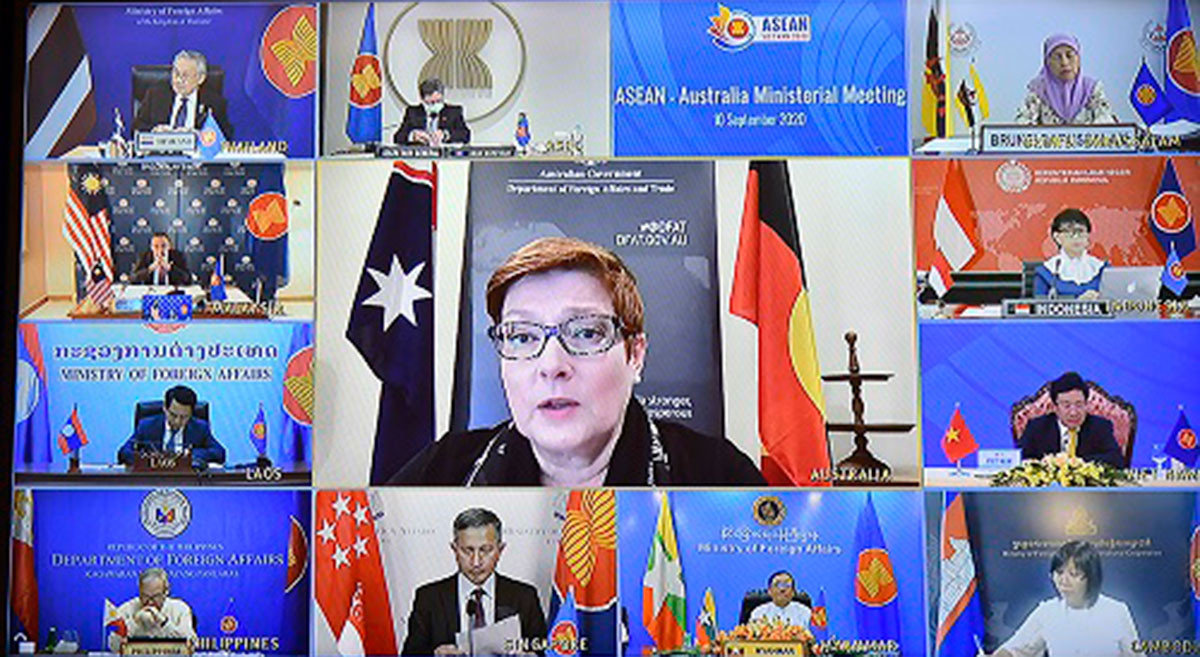 Australia cam kết hỗ trợ phát triển vaccine và Quỹ ASEAN ứng phó COVID-19 