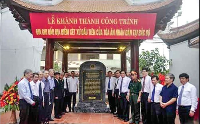 Nơi ghi dấu sự kiện địa điểm xét xử đầu tiên của Tòa án nhân dân tại Bắc Bộ