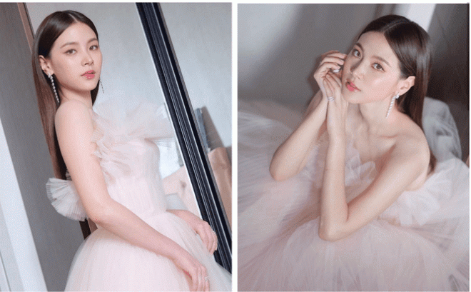Mỹ nhân 'Chiếc lá cuốn bay' đẹp tựa nữ thần trong đêm trao giải 'Oscar Thái Lan', kéo đến ảnh hậu trường mà muốn xỉu 11