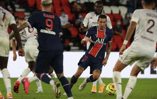 Vắng các trụ cột, PSG có trận thắng với tỷ số tối thiểu ở vòng một Ligue 1