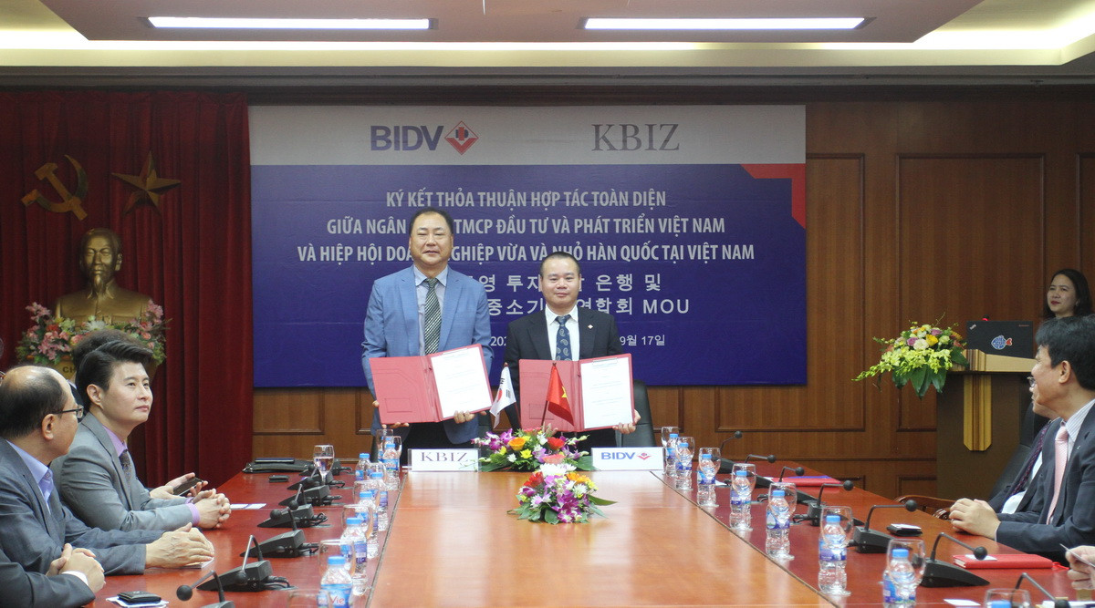 BIDV hợp tác toàn diện với KBIZ-VN