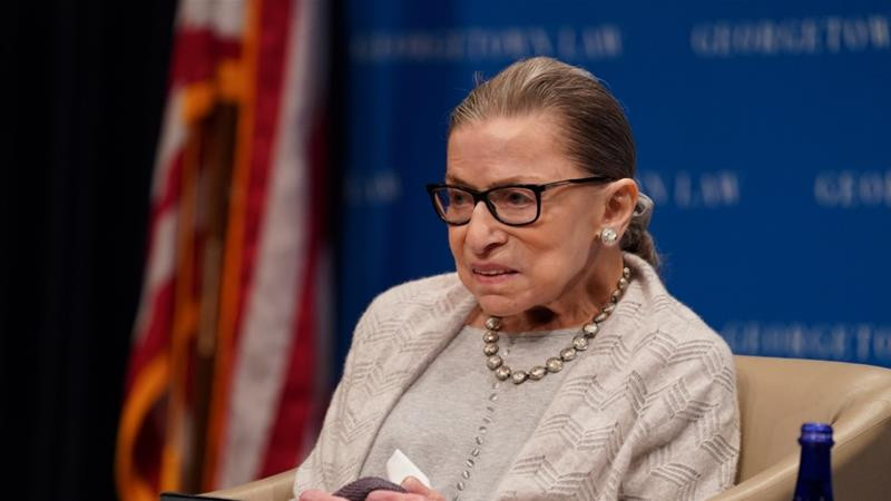 Thẩm phán Tòa án Tối cao Mỹ Ruth Bader Ginsburg qua đời ở tuổi 87