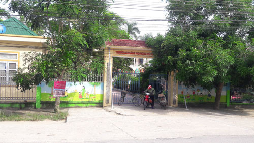 Nghệ An: Mất an toàn ở Trường Mầm non xã Hồng Thành