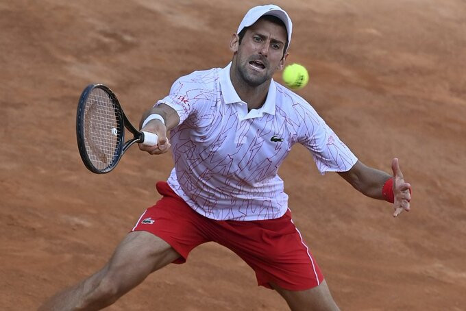 Djokovic đoạt vé vào chung kết Rome Masters
