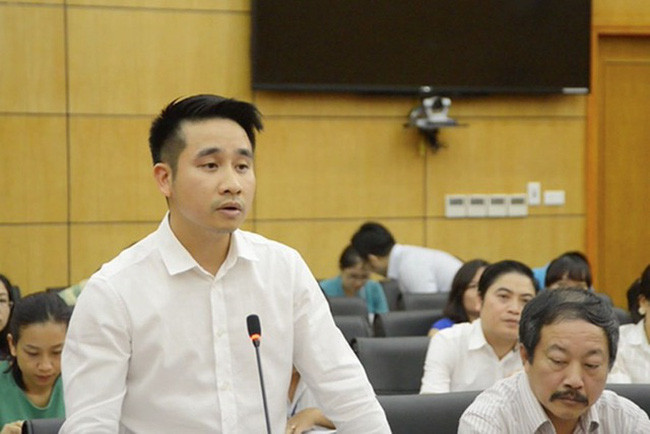 Ông Vũ Hùng Sơn - Phó chánh văn phòng Ban chỉ đạo 389 tại một cuộc họp