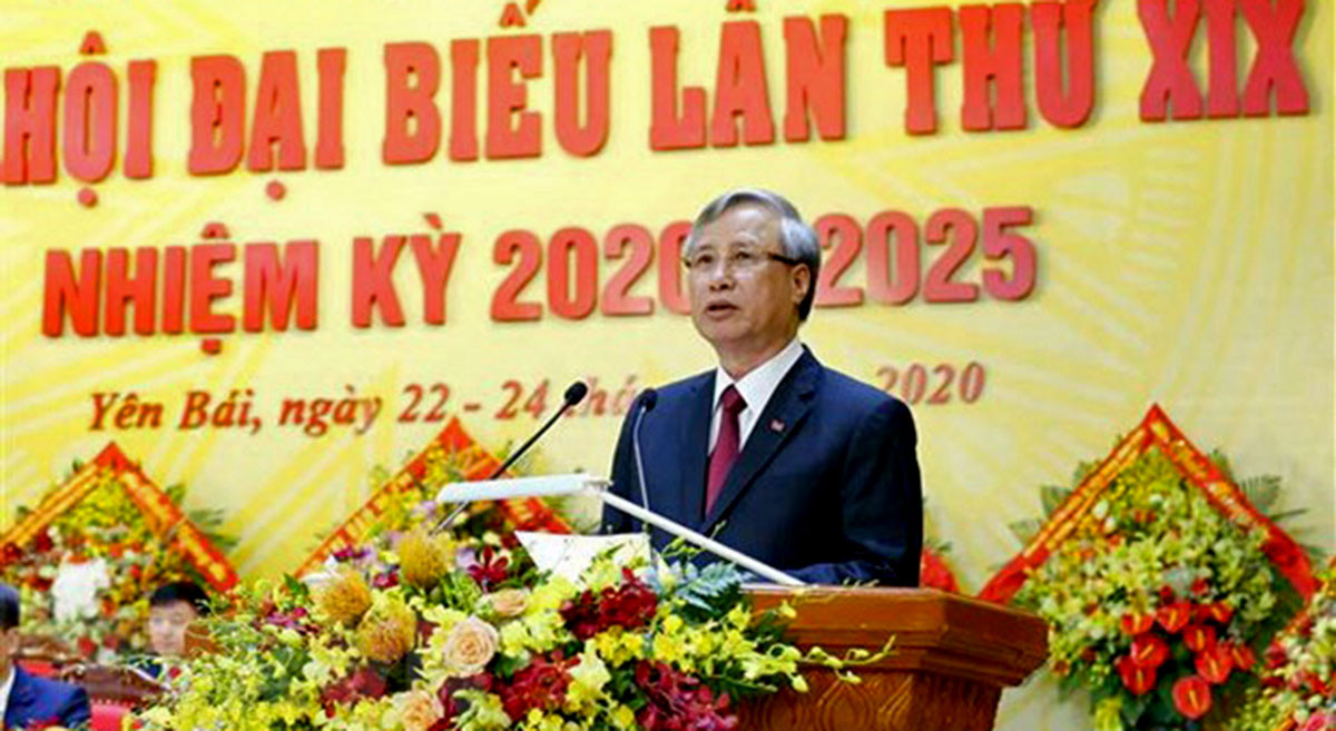 Thường trực Ban Bí thư nhấn mạnh 5 vấn đề tại Đại hội Đảng bộ tỉnh Yên Bái