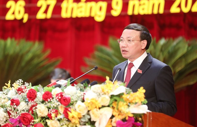 Bế mạc ĐHĐB Đảng bộ tỉnh Quảng Ninh lần thứ XV: Nâng cao đời sống nhân dân, vững chắc quốc phòng