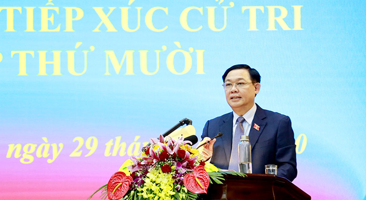 Bí thư Thành ủy Hà Nội: Giải quyết kiến nghị của cử tri không nói suông, nói là làm