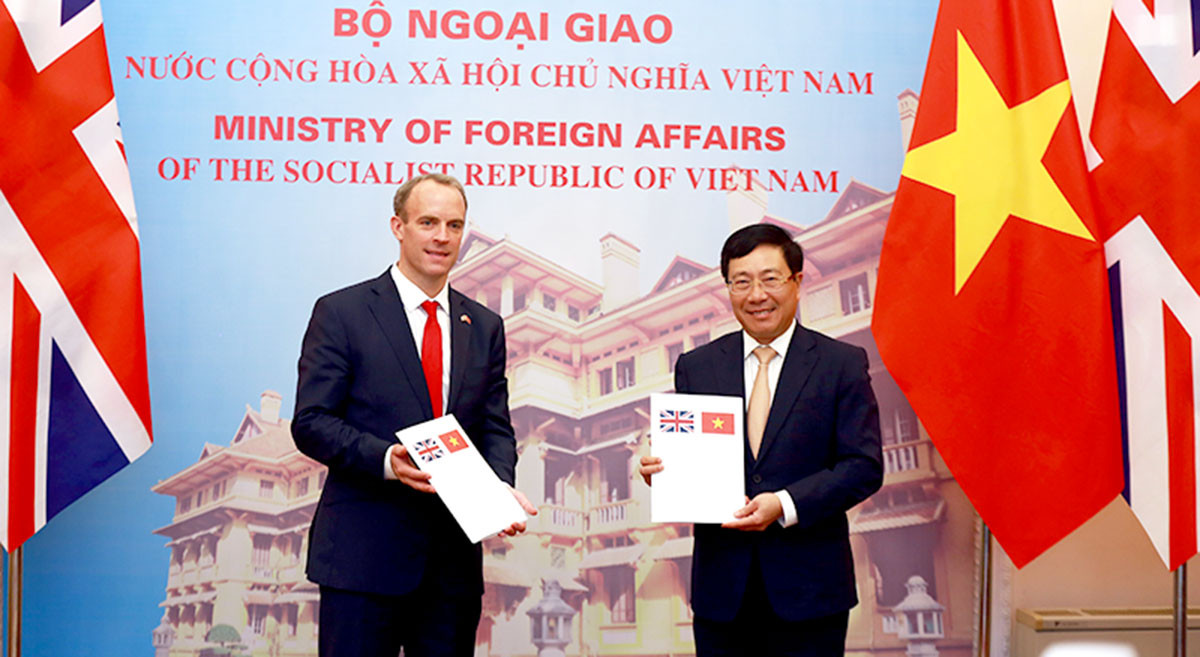 Việt Nam-Anh ra Tuyên bố chung về quan hệ đối tác chiến lược 
