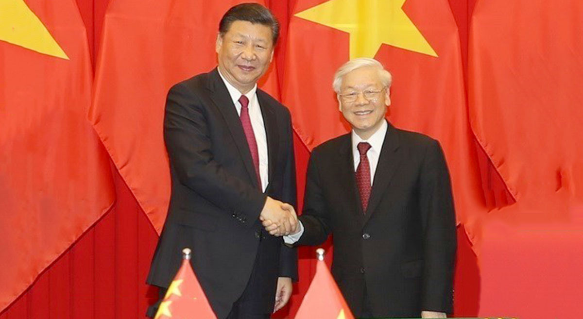Các nhà lãnh đạo Việt Nam gửi điện mừng Quốc khánh Trung Quốc