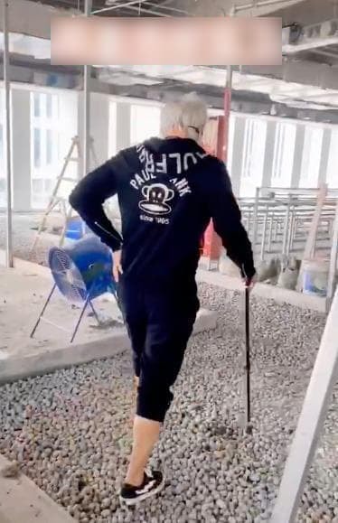 Vợ chồng 'Vi Phi' Trương Đình mua nhà cao hàng chục tầng, Lâm Thụy Dương đích thân chống nạng đến giám sát 8