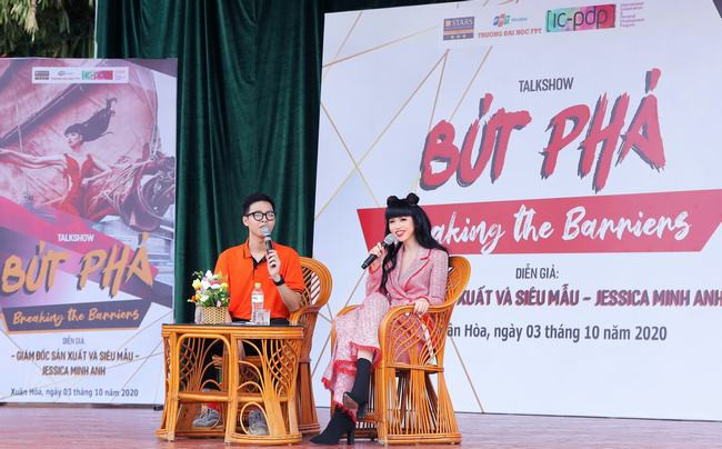 Jessica Minh Anh truyền cảm hứng cho 3000 sinh viên đại học FPT