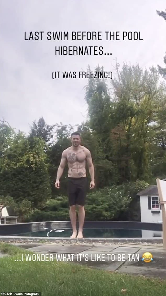 Chris Evans khoe body nóng bỏng sau sự cố lộ ảnh nhạy cảm 3 Chris Evans khoe body nóng bỏng sau sự cố lộ ảnh nhạy cảm 3