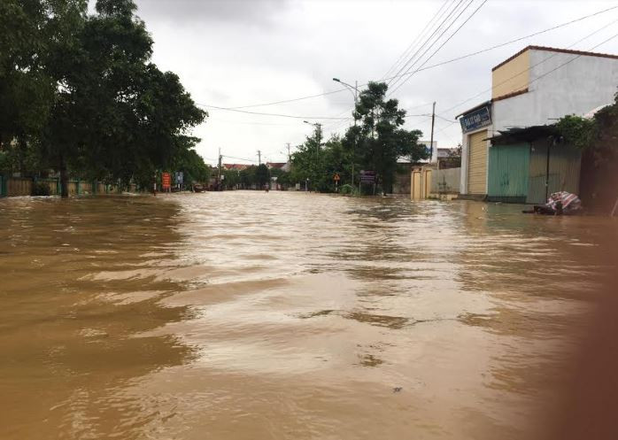 Thông tin mới nhất về tình hình mưa lũ tại Quảng Bình