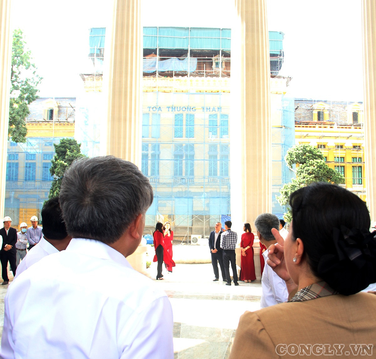 Chủ tịch Quốc hội Nguyễn Thị Kim Ngân thăm công trình xây dựng trụ sở làm việc TANDTC