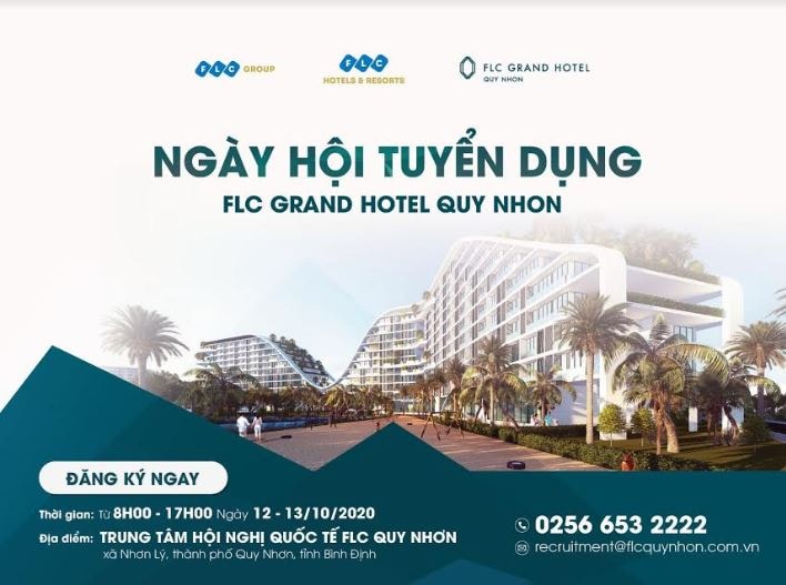 Khách sạn FLC Grand Hotel Quy Nhơn tổ chức Ngày hội Tuyển dụng để chuẩn bị Pre-Opening vào tháng 11 năm 2020