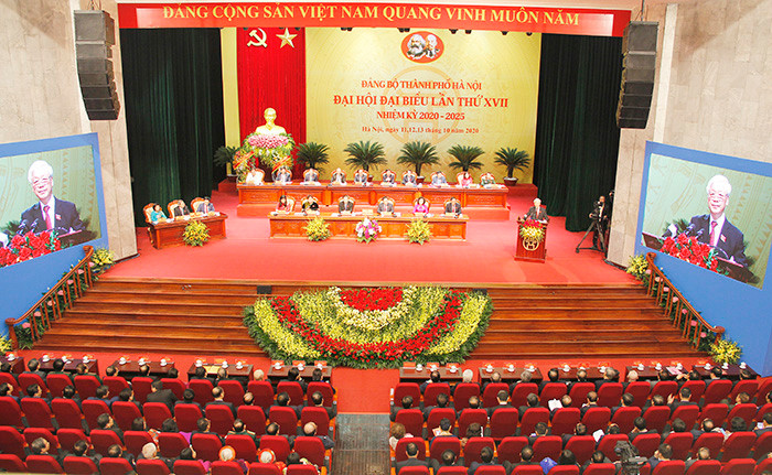 7 vấn đề Tổng Bí thư, Chủ tịch nước lưu ý tại Đại hội Đảng bộ Thành phố Hà Nội - Ảnh 2.