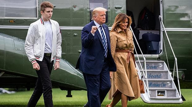 Barron Trump dương tính với covid 19 1