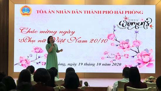 TAND TP. Hải Phòng vinh danh phụ nữ tiêu biểu, xuất sắc 