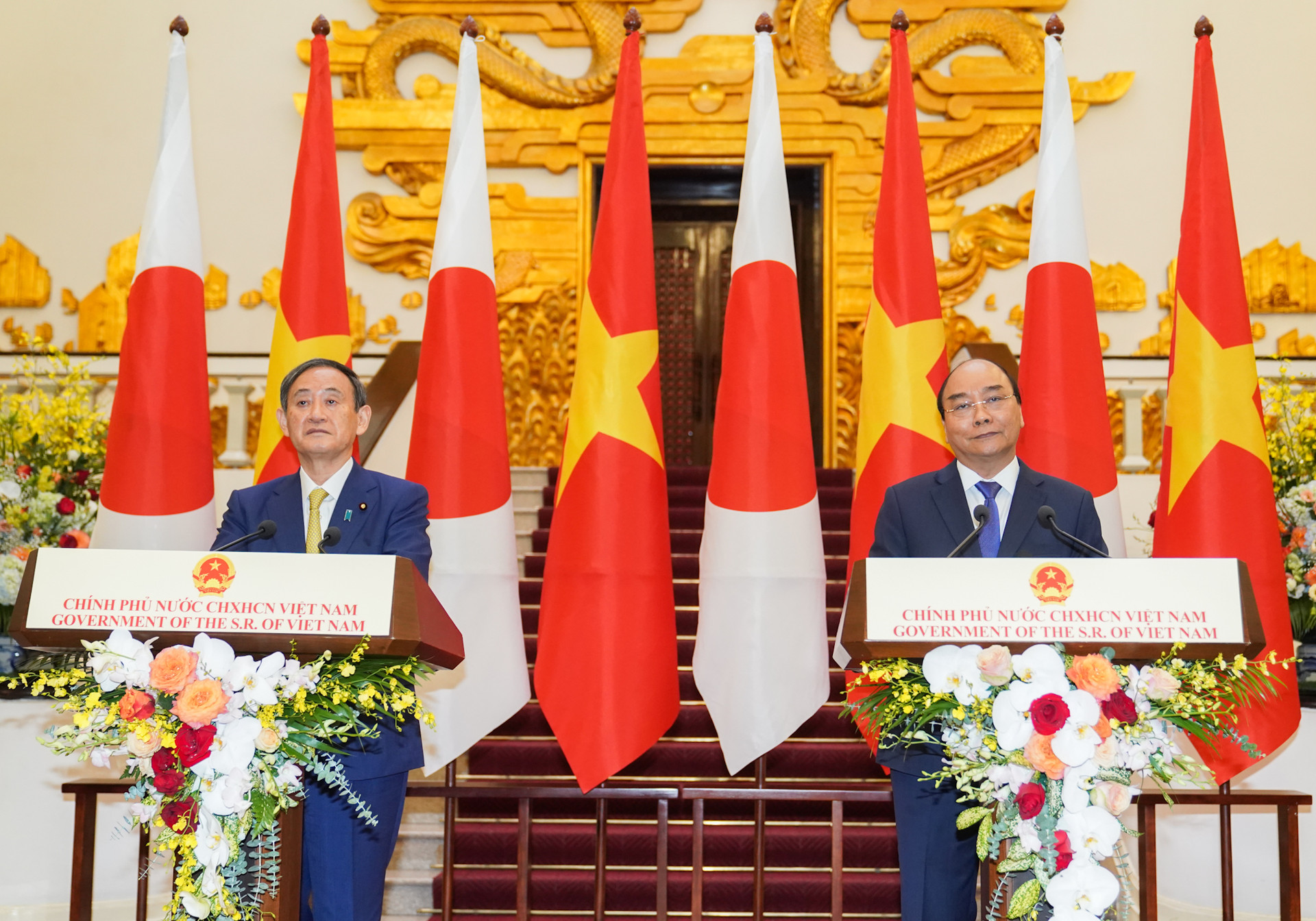 Thủ tướng Nhật Bản: Cam kết cùng Việt Nam phát triển quan hệ hai nước, đóng góp cho thịnh vượng ở khu vực