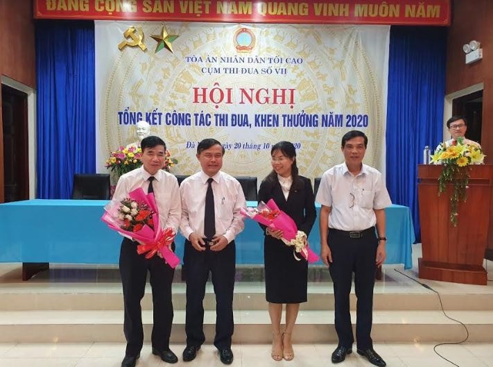 Cụm thi đua số VII TAND tổng kết công tác thi đua năm 2020