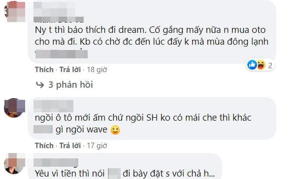bạn gái đi SH 2