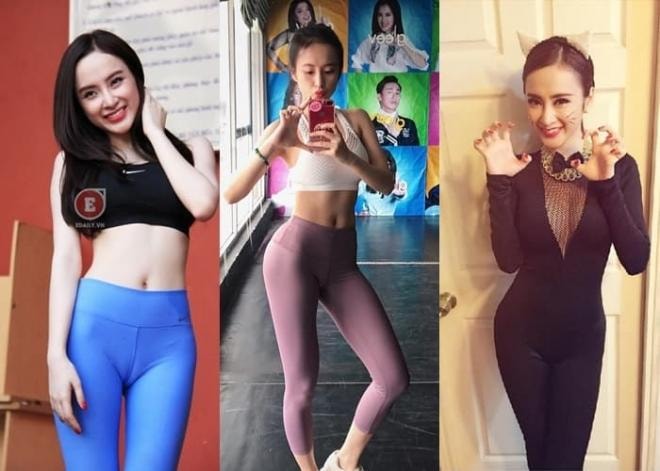 sao việt mặc quần bó sát 3