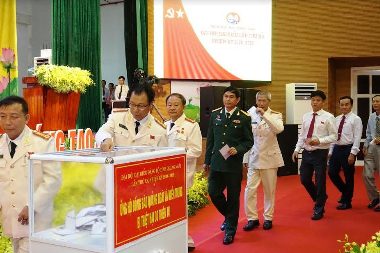 Khai mạc Đại hội đại biểu Đảng bộ tỉnh Quảng Ngãi lần thứ XX, nhiệm kỳ 2020 – 2025