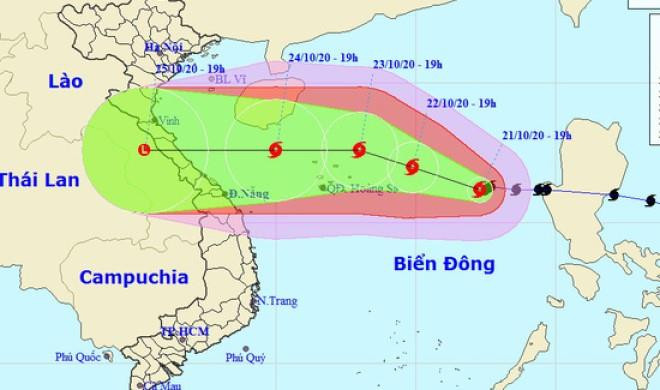 Bão số 8 giật cấp 13 cách quần đảo Hoàng Sa 470km, liên tục mạnh thêm - 1