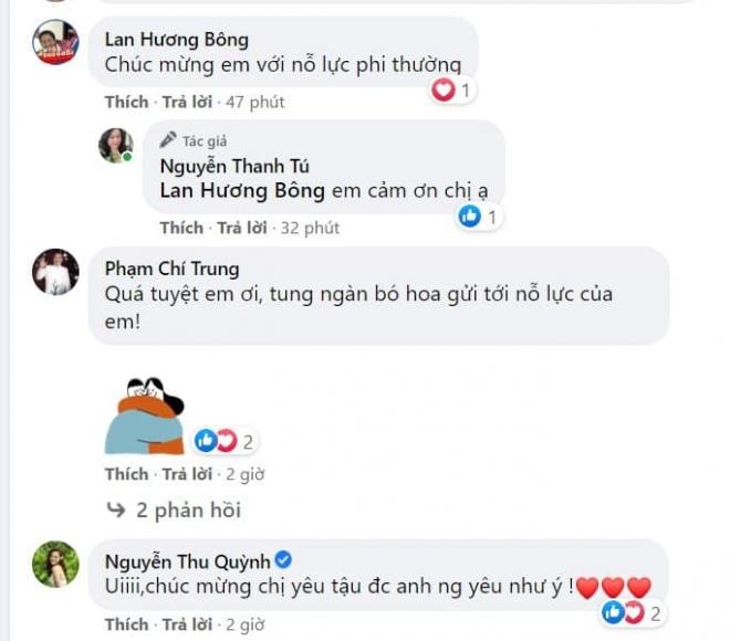 diễn viên Thanh Tú cháo lòng 0