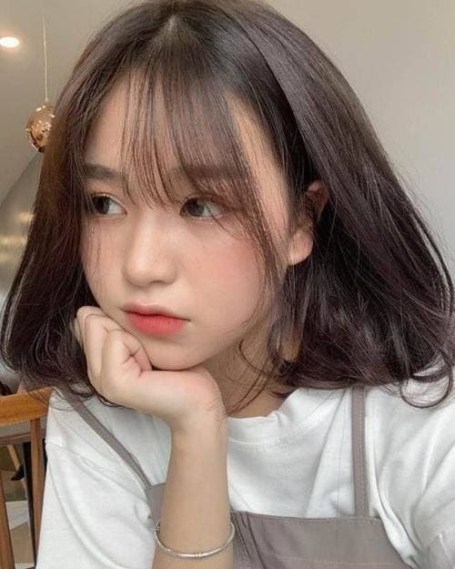 tóc mái thưa 18