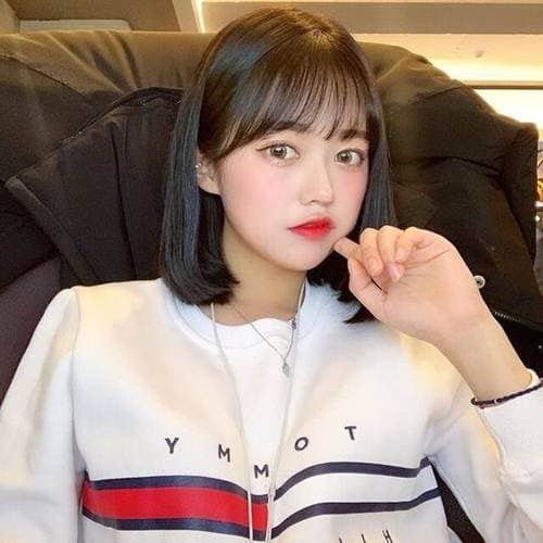 tóc mái thưa 24