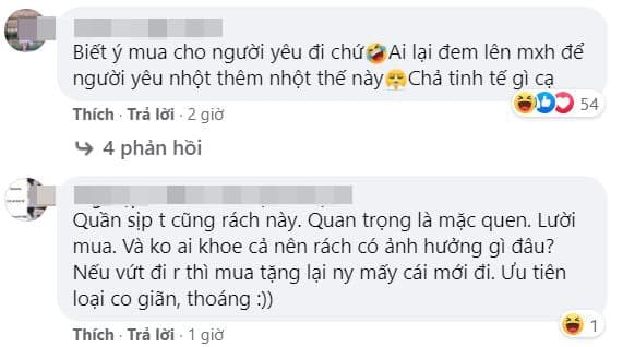 quần lót rách  0