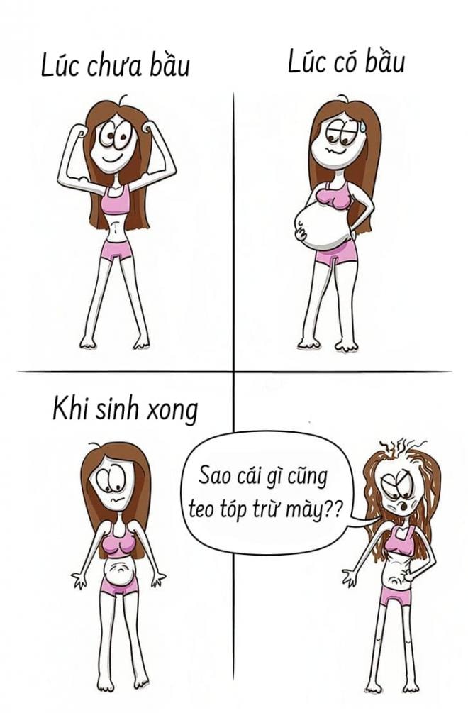 14 bức tranh cho thấy sự thật phũ phàng về cuộc sống của mẹ bỉm sữa 14