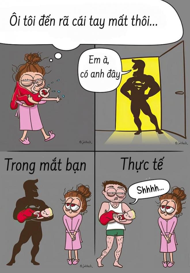 14 bức tranh cho thấy sự thật phũ phàng về cuộc sống của mẹ bỉm sữa 12