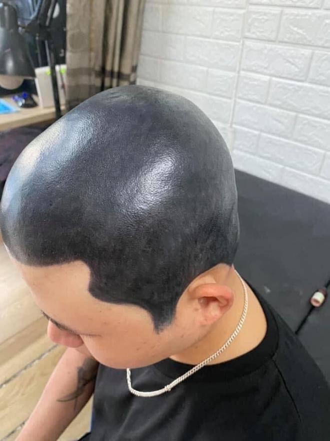 xăm hình lên đầu 3