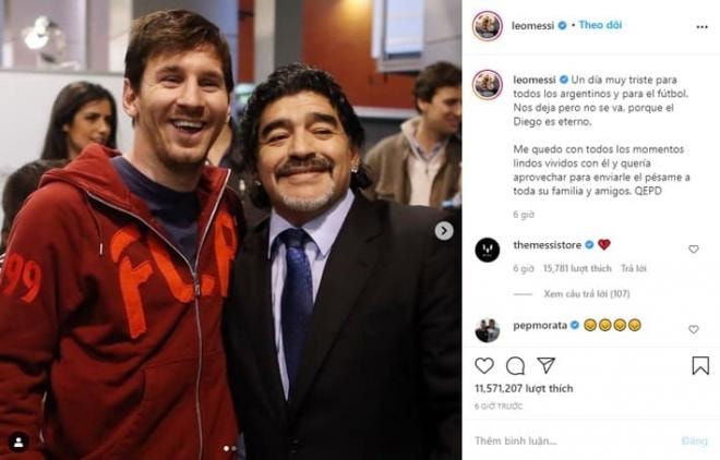 Ronaldo Messi Pele nói gì về cái chết của Maradona 2