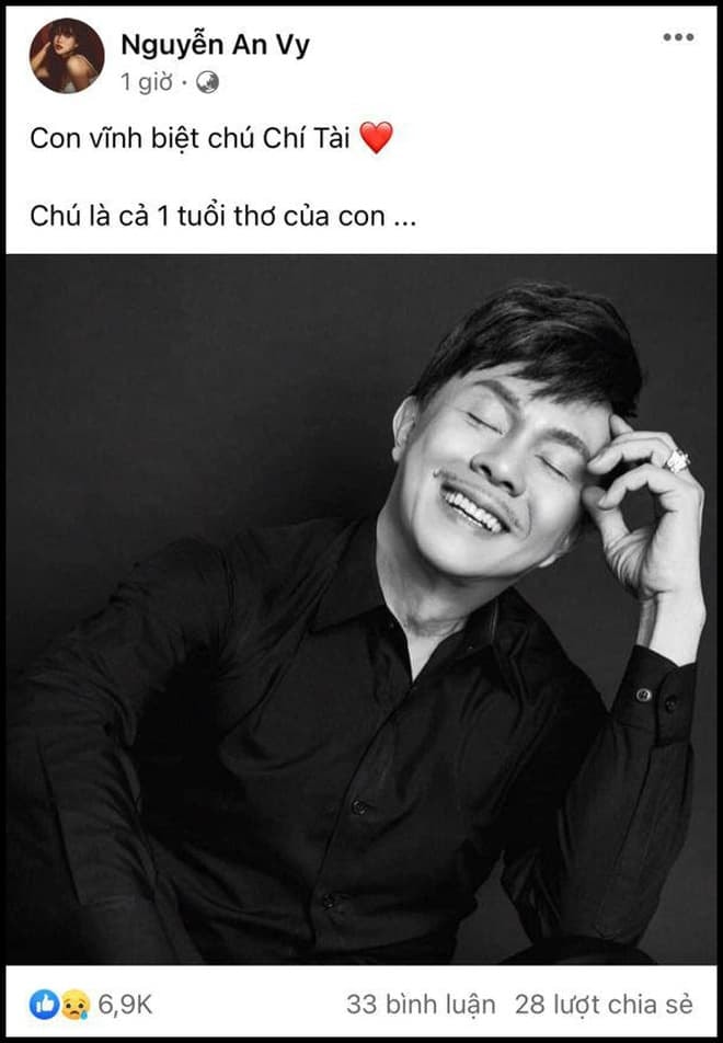giới trẻ tiếc khi Chí Tài qua đời  1