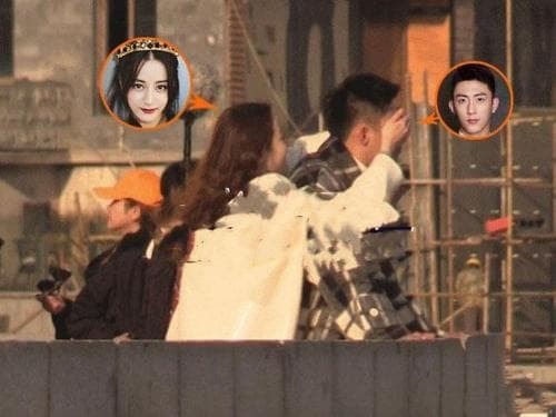Địch Lệ Nhiệt Ba hẹn hò Hoàng Cảnh Du 0