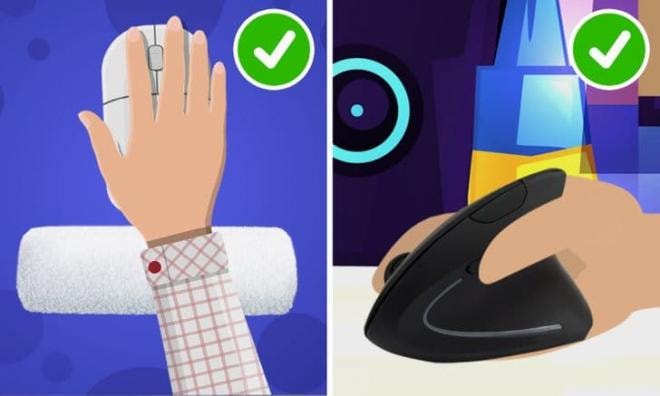 sử dụng chuột máy tính dáng đứng  4